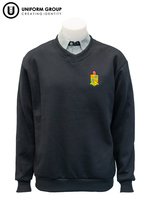 Sweatshirt - Black-katikati-college-SCC / KAT Uniform Shop