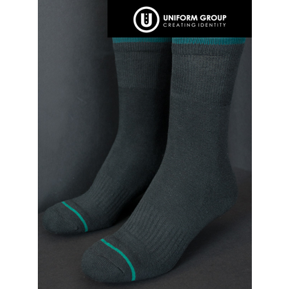 Socks - Black/Green 3pk