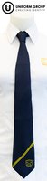 Tie - Navy/Gold Stripe-11-13-girls-EC / SCC / SPC / KAT Uniform Shop